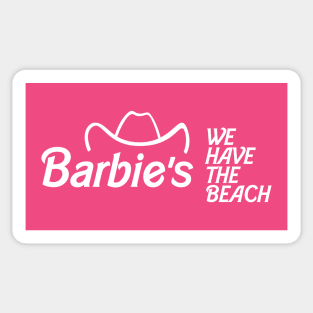 Beach Doll Parody Sticker